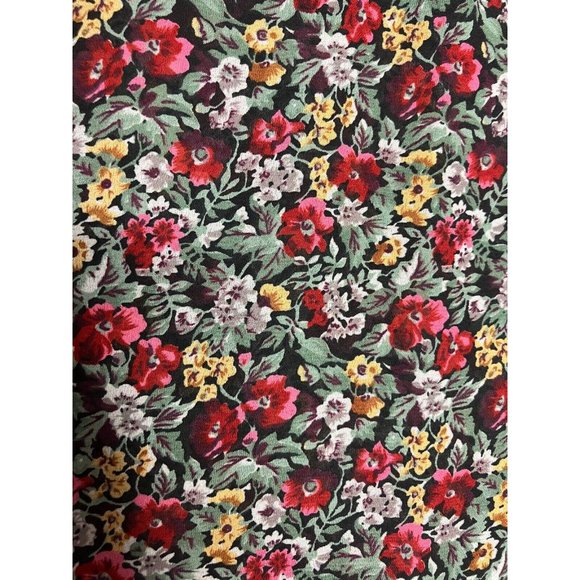 90's Rabbit Rabbit Rabbit Floral Women's Size 10 Made in USA Dress - Picture 3 of 10